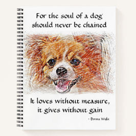 Das Soul eines Hundes - Chihuahua Notizbuch