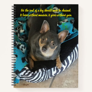 Das Soul eines Hundes Notizbuch