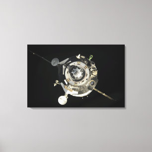 Das Soyuz TMA-17 Raumfahrzeug Leinwanddruck