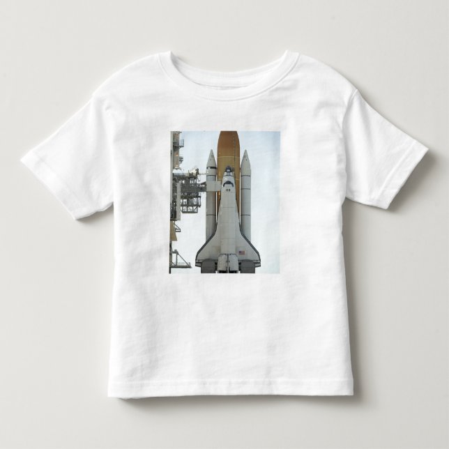 Das Space Shuttle Atlantis befindet sich auf dem L Kleinkind T-shirt (Vorderseite)