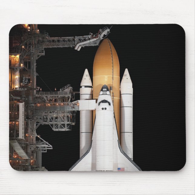 Das Space Shuttle Atlantis steht bereit Mousepad (Vorne)