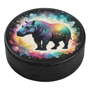 Das SpektralHippo: Eine biografische Reise Eishockey Puck