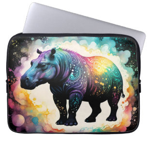 Das SpektralHippo: Eine biografische Reise Laptopschutzhülle