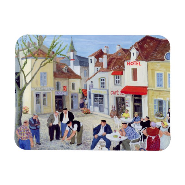 Das Spiel Burgund Magnet (Horizontal)