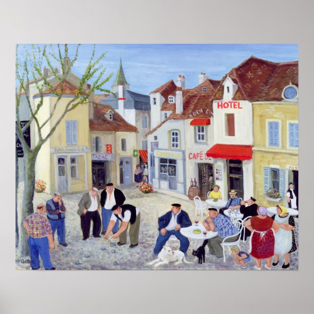 Das Spiel Burgund Poster (Vorne)