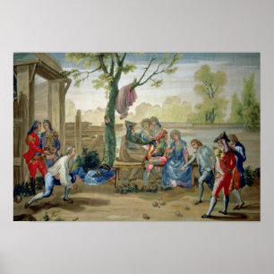 Das Spiel der Bowls Poster