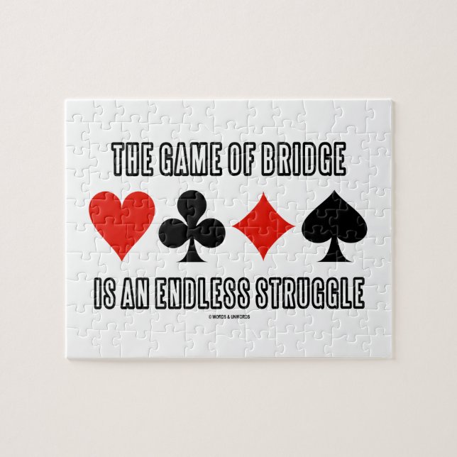 Das Spiel der Brücke ist ein endloser Kampf (Horizontal)