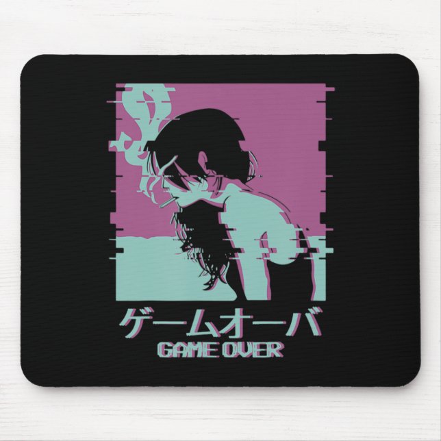 Das Spiel der japanischen Girl-Anime Mousepad (Vorne)