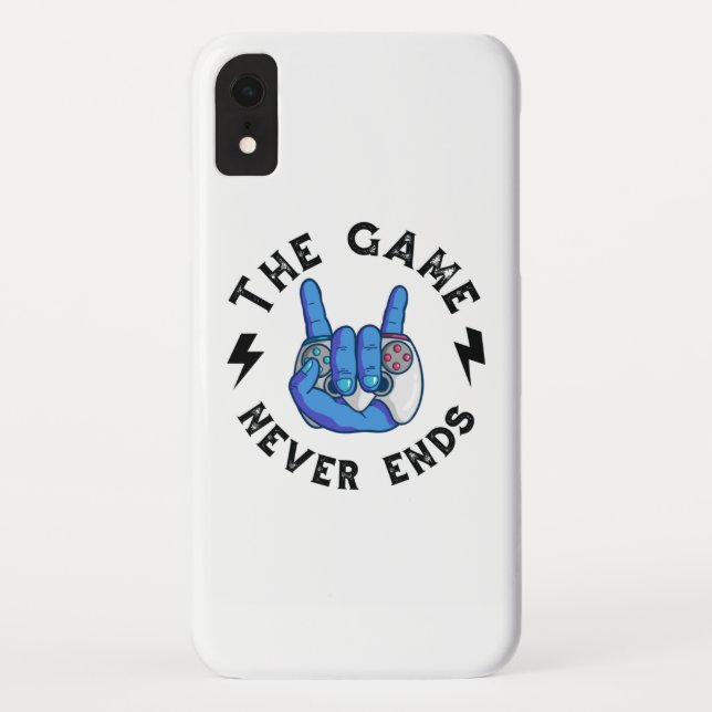 Das Spiel endet nie Case-Mate iPhone Hülle (Rückseite)