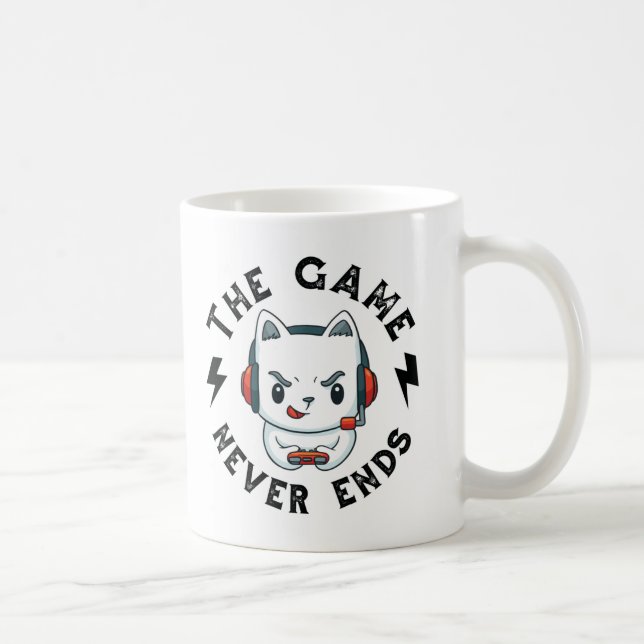 Das Spiel endet nie Kaffeetasse (Rechts)