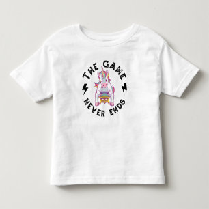 Das Spiel endet nie Kleinkind T-shirt