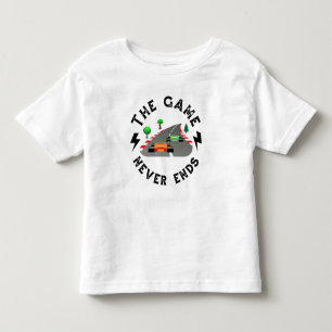 Das Spiel endet nie Kleinkind T-shirt