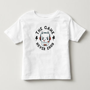 Das Spiel endet nie Kleinkind T-shirt