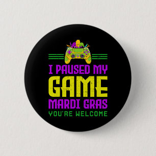 Das Spiel für Mardi Gras Video Game Control unterb Button