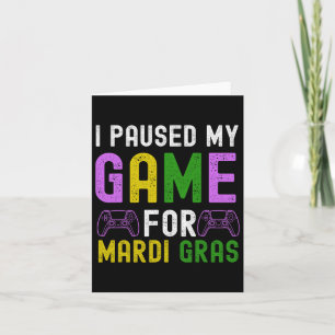 Das Spiel für Mardi Gras Video Game Mardi Gra gest Karte