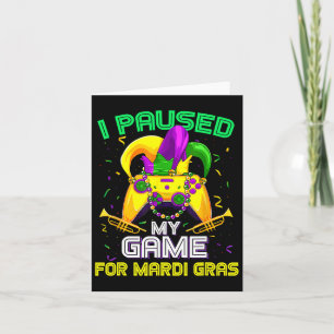 Das Spiel für Mardi Gras Video Game Mardi Gra gest Karte