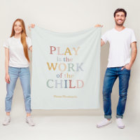 Das Spiel ist das Werk des Kindes Maria Montessori
