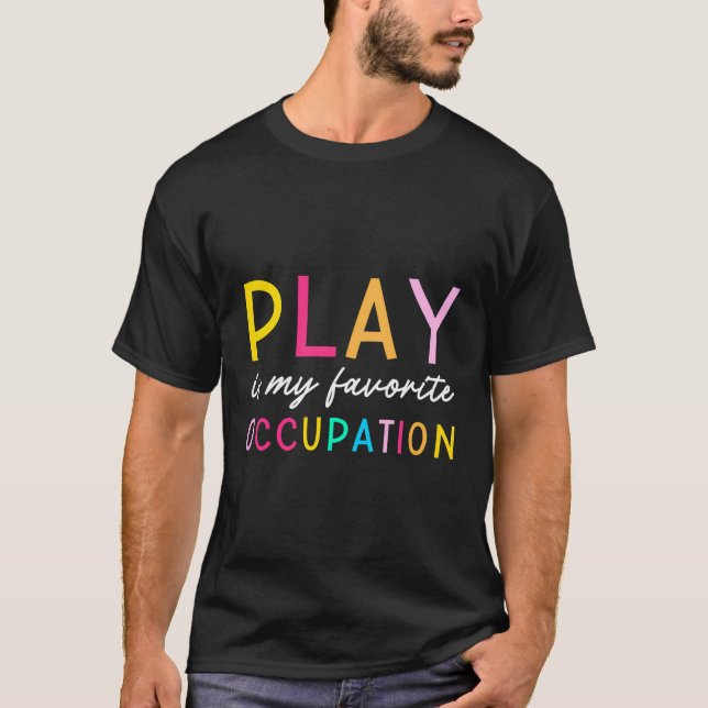 Das Spiel ist mein Lieblings-Beruf in der Beruf T-Shirt (Vorderseite)