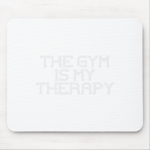Das Spiel ist meine Therapie Trainingsübungen Fitn Mousepad