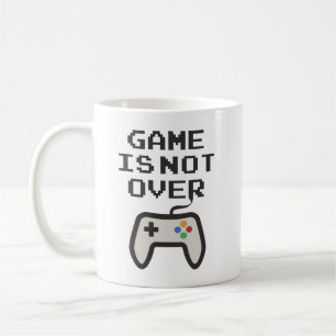 Das Spiel ist noch nicht vorbei Kaffeetasse