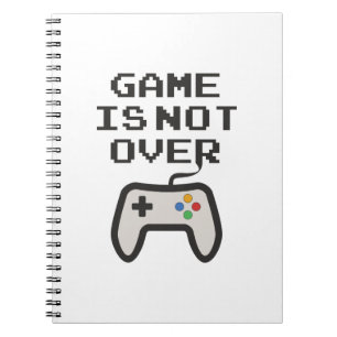 Das Spiel ist noch nicht vorbei Notizblock