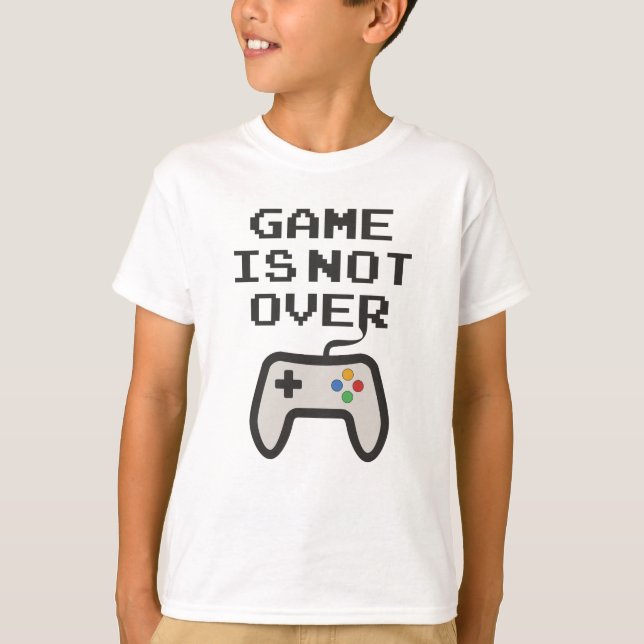 Das Spiel ist noch nicht vorbei T-Shirt (Vorderseite)