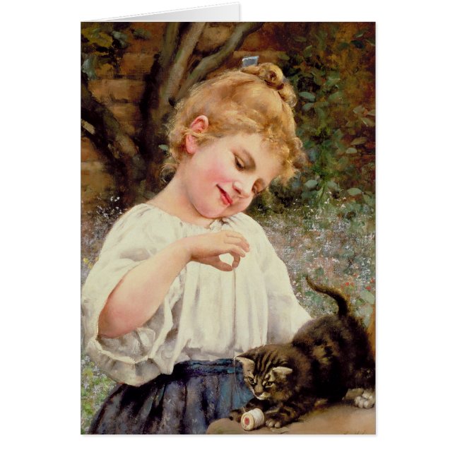 Das spielerische Kätzchen (Vorne)