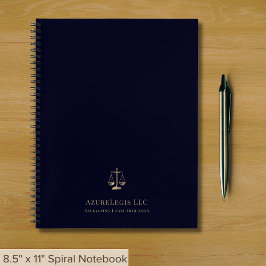 Das Spiral-Notebook des Juristen Notizbuch