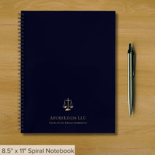 Das Spiral-Notebook des Juristen Notizbuch