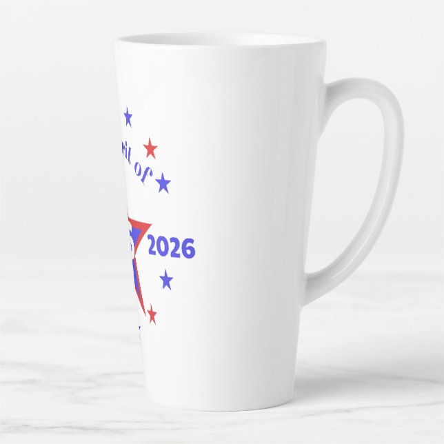 DAS SPIRIT DER 26 - SEMIQUINCENTENNIAL MILCHTASSE (Rechts)