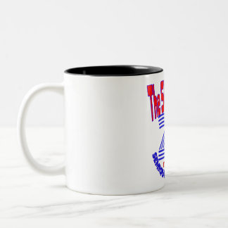 DAS SPIRIT DER 26 - SEMIQUINCENTENNIAL ZWEIFARBIGE TASSE