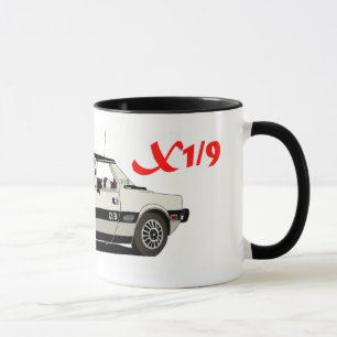 Das Sportwagen X1/9 Tasse