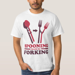Das Sprechen führt dazu, Liebe zu erzwingen Romant T-Shirt