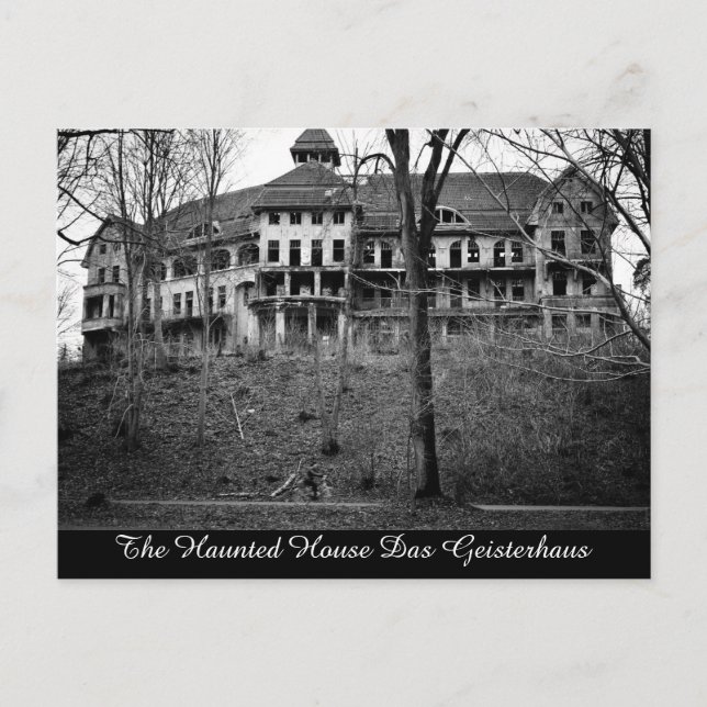 Das Spuk Haus Das Geisterhaus Postcard Postkarte (Vorderseite)