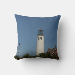 Das St George Island Lighthouse Foto wurde zu eine Kissen