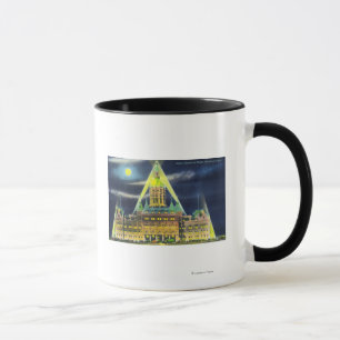 Das Staat Hauptstadt Gebäude in der Nacht Tasse