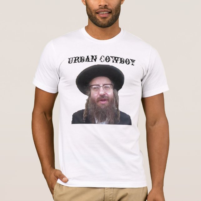Das städtische Cowboy-Shirt T-Shirt (Vorderseite)
