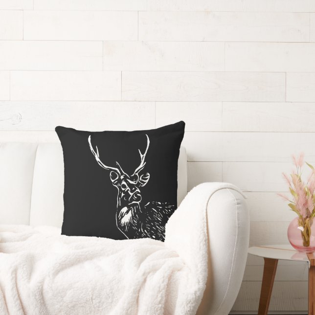 Das Stag-Kissen Kissen (Liege)