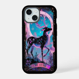 Das Stag Tarot Card Hexchy Vibes iPhone Gehäuse 15 Hülle