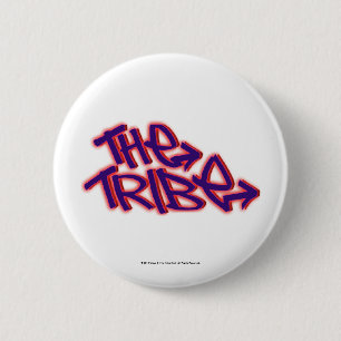 Das Stamm-offizielle Logo Button