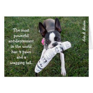 Das stärkste Antidepressivum… LEERE KARTE