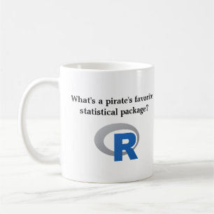 Das statistische Lieblingspaket eines Piraten Kaffeetasse