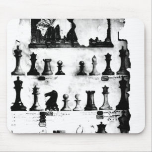 Das Staunton Chessmen-Patent-Zeichnen Mousepad