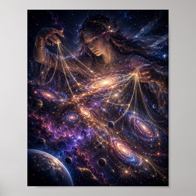 Das Sternenweber-Poster Poster (Vorne)