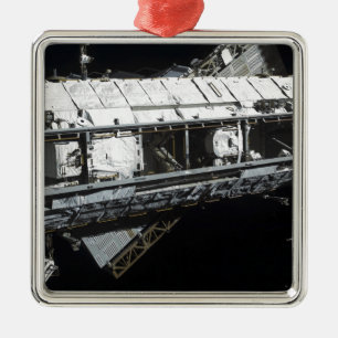 Das Steuerbordtru der internationalen Silbernes Ornament