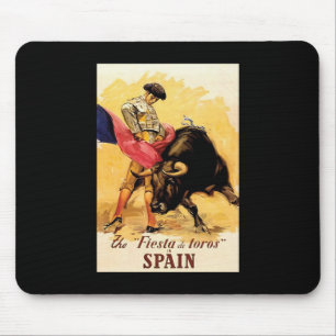 Das Stierfest in Spanien Mousepad
