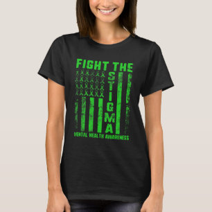 Das Stigma Psychische Gesundheit Bewusstsein Depre T-Shirt