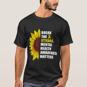 Das Stigma Psychische Gesundheit Bewusstseinsprobl T-Shirt