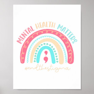 Das Stigma Psychische Gesundheitsprobleme Psychisc Poster