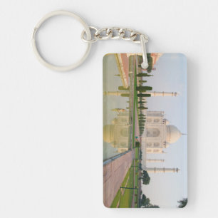 Das stille friedliche Taj Mahal bei Sonnenaufgang  Schlüsselanhänger